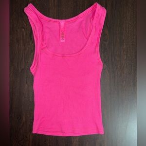 SKIMS pink tank top